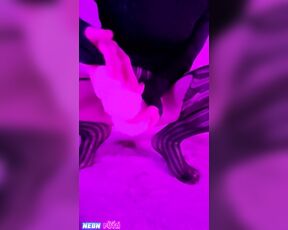 NeonFuta aka neonfuta OnlyFans Video - FINALLY I cant describe how it feels to be knotted by a dick like that, my