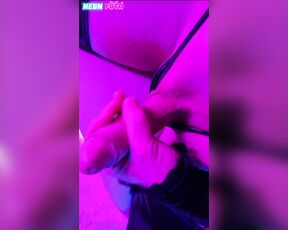 NeonFuta aka neonfuta OnlyFans Video - MERRY CHRISTMAS MY LOVERS  my first ruined orgasm Its weird not to end explosively, but