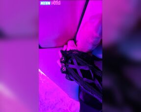 NeonFuta aka neonfuta OnlyFans Video - MERRY CHRISTMAS MY LOVERS  my first ruined orgasm Its weird not to end explosively, but