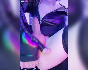 NeonFuta aka neonfuta OnlyFans Video - I cum without touching my cockIts my first time my body was shaking like never before