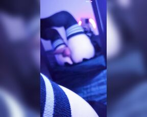 NeonFuta aka neonfuta OnlyFans Video - I was just trying to take a photo but I got a little horny