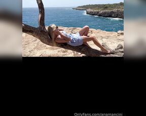 Ana Mancini aka anamancini OnlyFans Video - Sexy by the sea spain