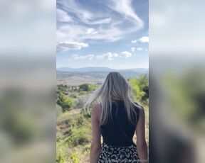 Ana Mancini aka anamancini OnlyFans Video - Lets walk together  tuscany