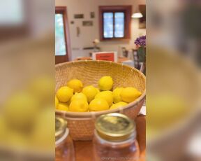 Ana Mancini aka anamancini OnlyFans Video - Preparing limoncello for you my love