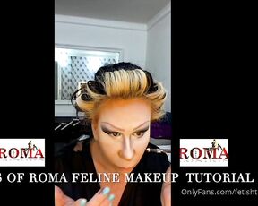 FetishTransexual aka fetishtransexual OnlyFans Video - GREAT Makeup tutorial Fashion Feline part 6, love applying my heavy makeup on camera, shall i