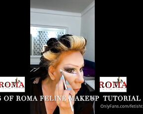 FetishTransexual aka fetishtransexual OnlyFans Video - GREAT Makeup tutorial Fashion Feline part 6, love applying my heavy makeup on camera, shall i