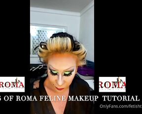 FetishTransexual aka fetishtransexual OnlyFans Video - GREAT Makeup tutorial Fashion Feline part 9, almost done, are you enjoying let me know whats