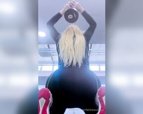 FetishTransexual aka fetishtransexual OnlyFans Video - Great session exercising at the gym