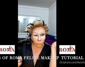 FetishTransexual aka fetishtransexual OnlyFans Video - GREAT Makeup tutorial Fashion Feline part 5, love applying my heavy makeup on camera, last week