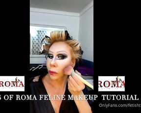 FetishTransexual aka fetishtransexual OnlyFans Video - GREAT Makeup tutorial Fashion Feline part 8, love applying my heavy makeup on camera ,so many