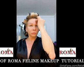 FetishTransexual aka fetishtransexual OnlyFans Video - Great heavy makeup tutorial fashion feline part 1