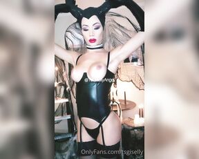 Giselly Angel aka Tsgiselly OnlyFans - SPECIAL HALLOWEEN Good night my Angelss, I present to you Maleficent who wants to see your