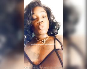 TS Hole Puncher aka only1chocolatexxx OnlyFans Video - I want to start playing with more toys will you buy me some