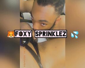 Foxy Sprinklez aka foxysprinklez OnlyFans Video - My Pupp  Slurped , Spit And Shined My Pretty Stick So I Could Reward Him