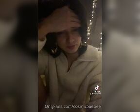 TS Dayven aka cosmicbaebee OnlyFans Video - Im so pretty  anyone wanna face fuck me