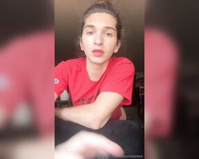 TS Dayven aka cosmicbaebee OnlyFans Video - Finger fucked myself this morning when I was trying to journal, but got to horni and