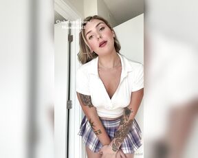 Moxie Doll aka moxiedoll OnlyFans Video - the hot girl at school is your bullyand she has a bigger cock than you Watch