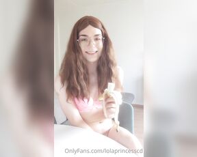 LolaPrincessCD aka lolaprincesscd OnlyFans Video - Its healthy to eat fruits, right