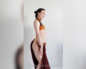 LolaPrincessCD aka lolaprincesscd OnlyFans Video - Slave Lola dancing for Jabba the Hutt and his goons