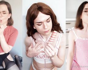 LolaPrincessCD aka lolaprincesscd OnlyFans Video - Heres a compilation of some of my sucking videos