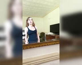 TS Rosealine aka porcelaingoirl OnlyFans Video - Its just me and my mirror, do you wanna see more