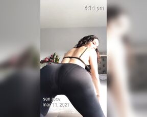 TS Hottestlatina aka hottestlatina OnlyFans Video - Daddys lil freak