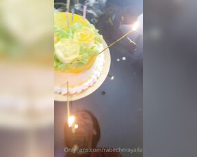 Rabeche Rayalla aka rabecherayalla OnlyFans Video - My happy birthday Feliz cumpleaños