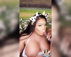 BuxomBeauti aka buxombeauti OnlyFans Video - 10-11-2022 - Bitch Im a Cow Slaughter my throat and hole i_king_v