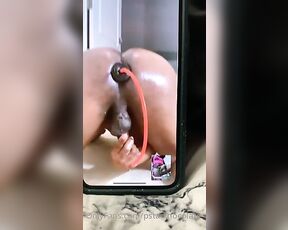 Shemale Chocolate aka pstarchocolate OnlyFans Video - 12-19-2020 - Did you guys missed my Facetime Anal play Session with my Toys