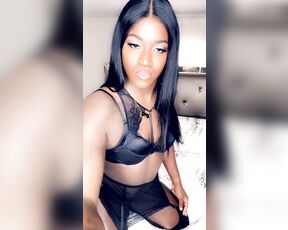 Shemale Chocolate aka pstarchocolate OnlyFans Video - 12-28-2022 - Lay back and stroke your dick with me