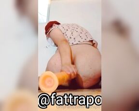 Fat Trapo aka fattrapo OnlyFans Video - 02-05-2022 - Anal dildo in my butthole while jerking myself