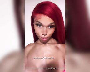 TS Certified Sexdoll aka certifiedsexdoll OnlyFans Video - 07-16-2022 - What can I say, I taste just like