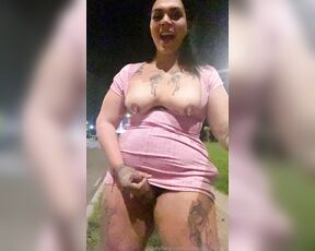 TS Gabriela Valencia aka xxxgaby_hotxxx OnlyFans Video - 11-13-2023 - I got hot on the highway