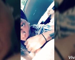 Ts Kassidy Stixx aka iamkassidystixxx OnlyFans Video - 07-18-2018 - I love sucking it in the car  had to get every drop