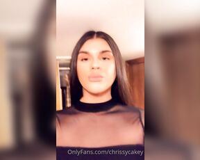 Chrissy Cakey aka chrissycakey OnlyFans Video - 06-13-2021 - Uh oh girl I think ya Booty growin