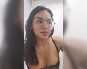 TS Sum aka summerisnaughty OnlyFans Video - 10-28-2023 - Me licking my own cum