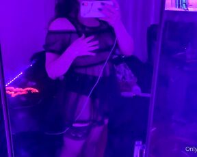 XoBerryly aka xoberryly OnlyFans Video - 01-14-2021 - a little black lingerie set  ft