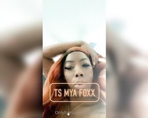 Ts Mya Foxx aka tsmyafoxx OnlyFans Video - 12-29-2021 - Good morning baby I woke you with you on my mind