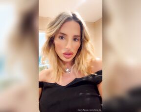 TS Tina aka tina.ts OnlyFans Video - 06-18-2024 - My favorite song is on repeat  Whats your current jam