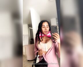 Ts Chloé Chantelle aka chloevilleroxxx OnlyFans Video - 05-19-2023 - Hola mis amores buenas tardes ya estoy en casa con muchos dolores pero para verse bella