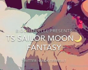 Bigclitleelee aka missbigclitleelee OnlyFans Video - 10-18-2020 - Ts Sailor Moon Fantasy Tease