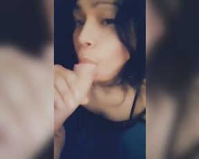 TS Miah Genesis aka miahgenesis OnlyFans Video - 09-04-2020 - Sucking a delicious dick