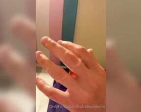 BubblePinkElle aka bubblepinkelle - 10-21-2021 OnlyFans Video - look at all that cum