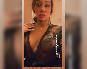 TS Vivi Carvalho aka tsvivi_carvalho - 04-11-2023 OnlyFans Video - I am horny