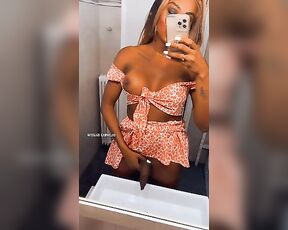 TS Vivi Carvalho aka tsvivi_carvalho - 06-27-2024 OnlyFans Video - Do you think mommy is sexy in this dress