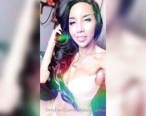 LadyboyShaSha aka ladyboyshasha - 03-26-2021 OnlyFans Video - Happy Friday my loves Hope you have a good Friday and great weekend New video with