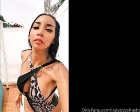 LadyboyShaSha aka ladyboyshasha - 10-28-2021 OnlyFans Video - Here is the sexy vacation shower video for you babes, hope you will love it Some