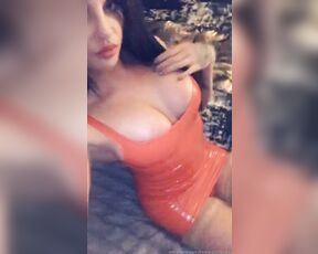 Ts Magic Candy aka tsmagiccandy - 06-25-2019 OnlyFans Video - Something for Pvc lovers  Red Pvc dress  red heels