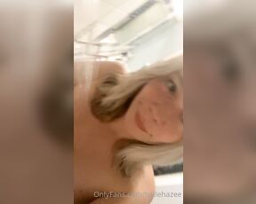 Bellehaze aka bellehazee - 11-27-2021 OnlyFans Video - Cute shower time