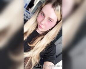 Bellehaze aka bellehazee - 04-13-2022 OnlyFans Video - I dont see a boy since three weeks Im virgin again